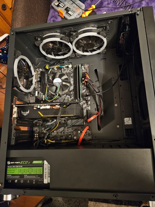 Vând unitate EATX asamblat recent Gtx 1660 super sau ful setup