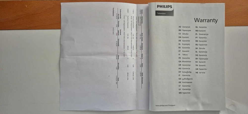 Philips AMBILIGHT tv LED108 cm, Ultra HD 4K, 100 Hz Clasa G Model 2025