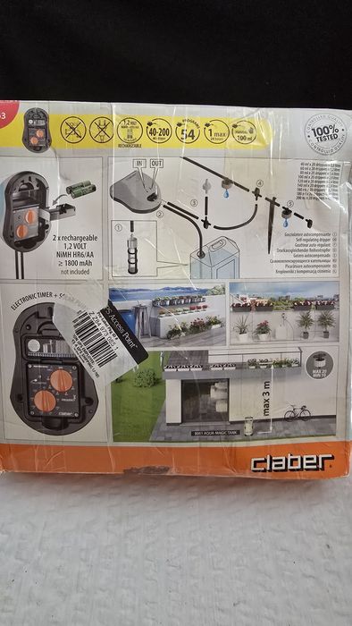 Соларна поливна система за цветя