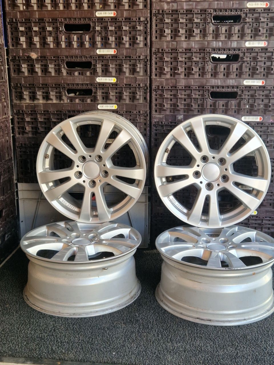 Jante 16 Rial 5x112 ET48 Audi Vw Skoda Seat Mercedes puțin folosite