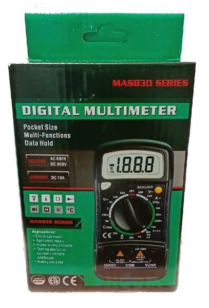 Универсален цифров мултиметър / мултицет MAS830L