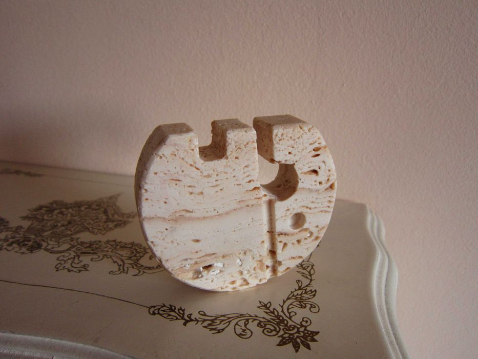 cadou rar Enzo Mari pt Fratelli Mannelli 1970 Elefant travertin