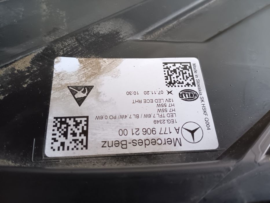 Фар ляв за Mercedes A class w177 / А класа 177 след 2018 г.