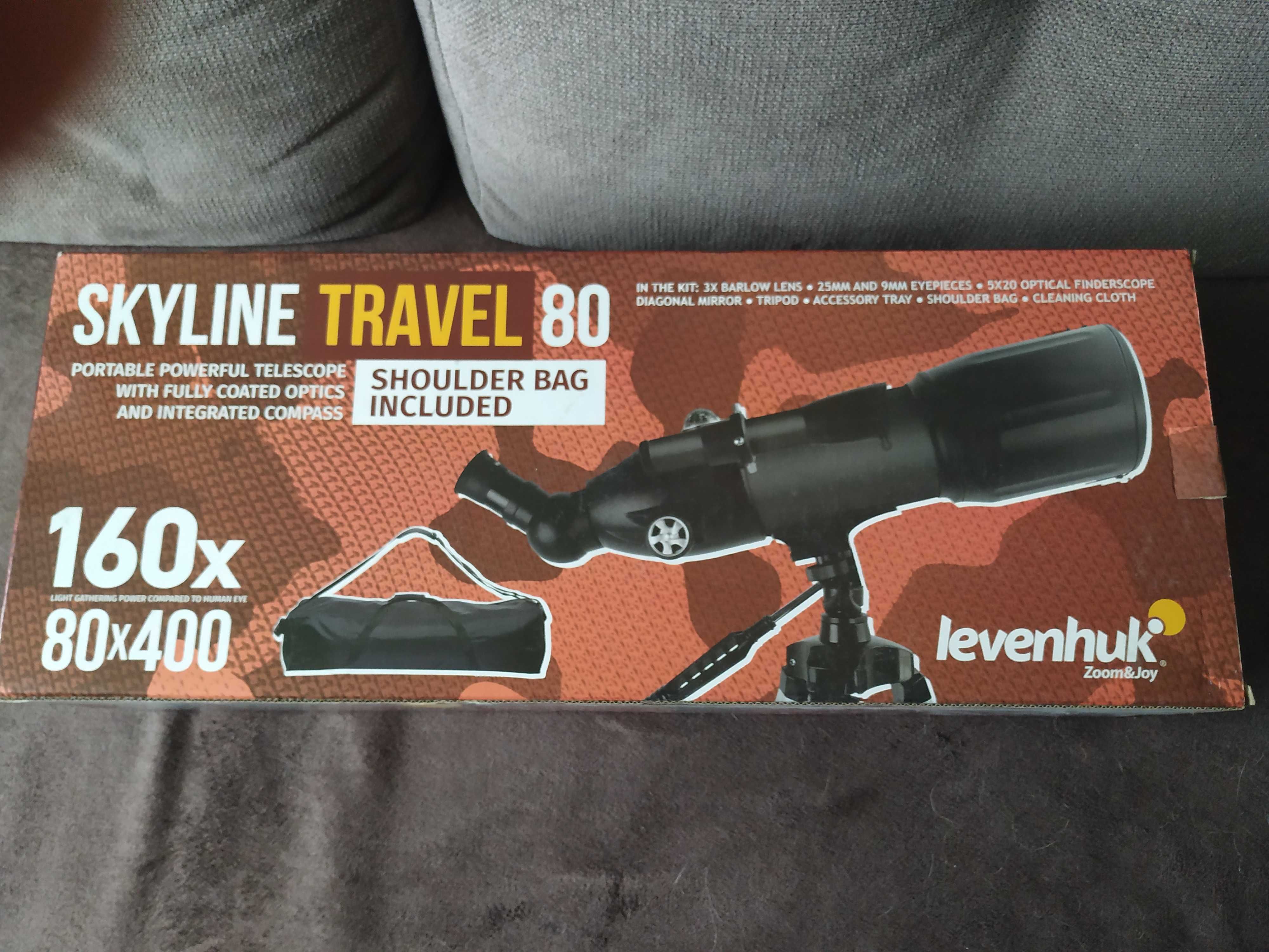 Telescop Levenhuk Skyline Travel 80