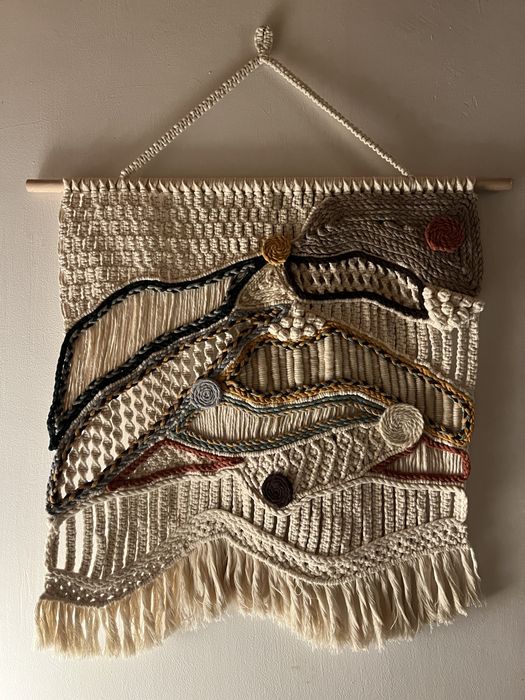 Макраме пано за стена