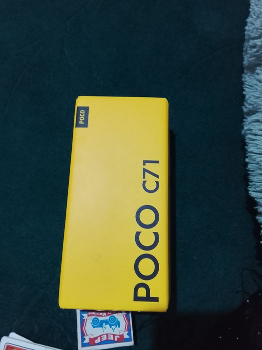 Poco c71  хеч Канака сарапинасе юк телефон чехол Блан ишлатилган 3 ой