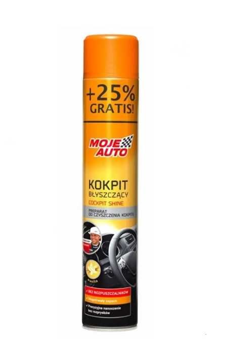 Голям спрей за табло/кокпит Moje Auto(различни аромати) 750ml.