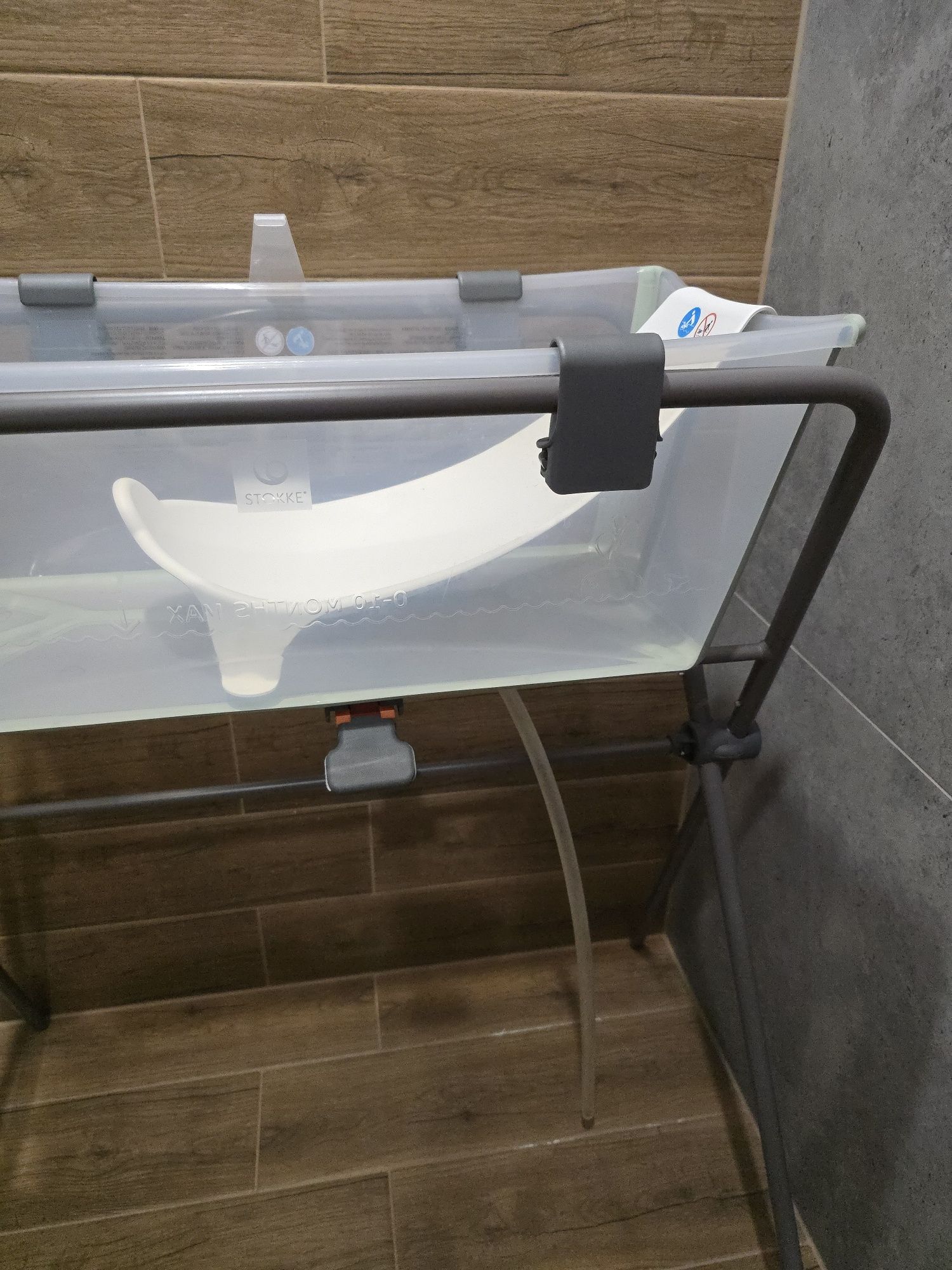 Пълен комплект вана Stokke Flexi Bath със стойка и поставка за бебе