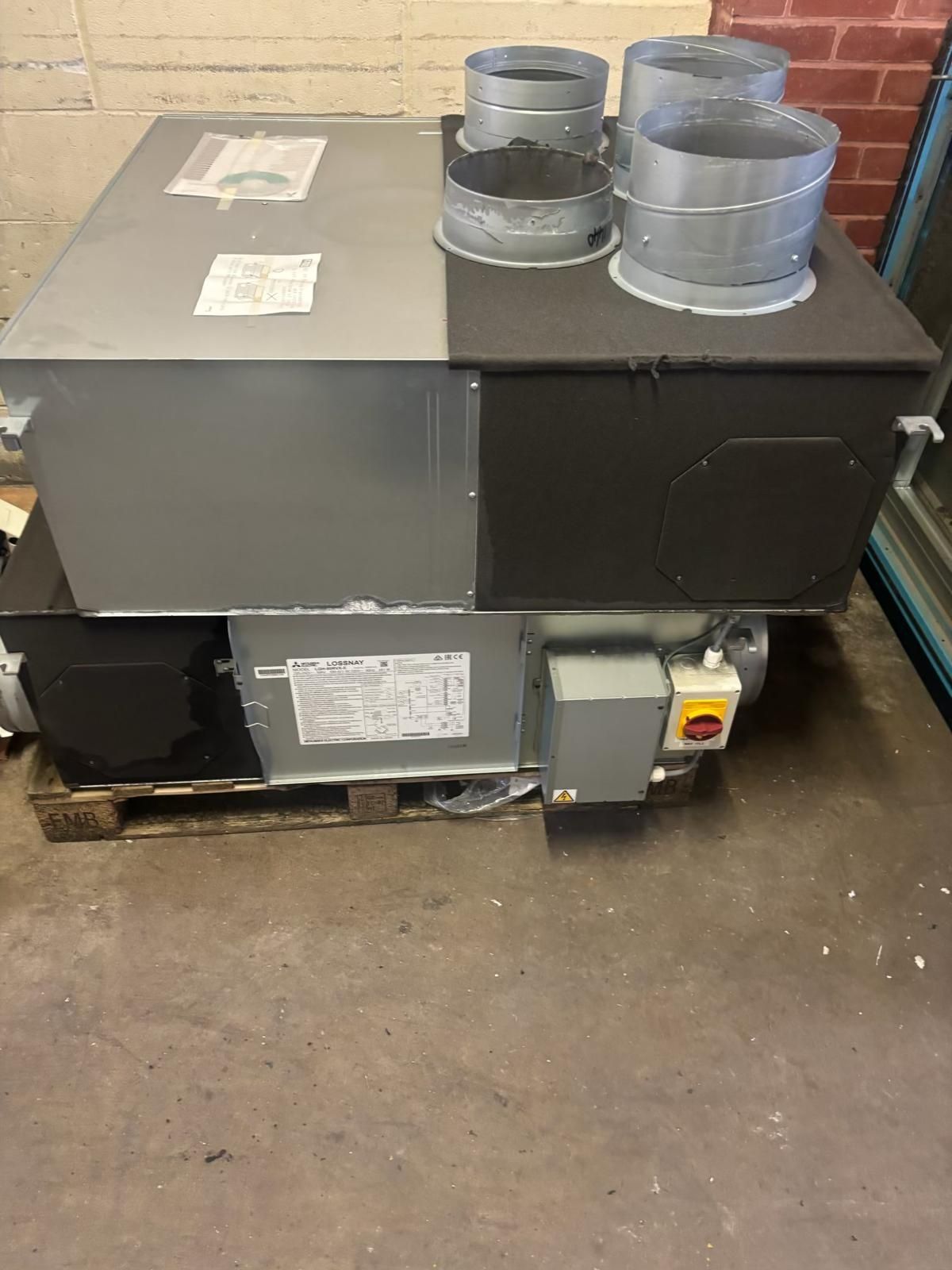 Рекуператор MITSUBISHI LGH-80RVX-E  800 м3/час