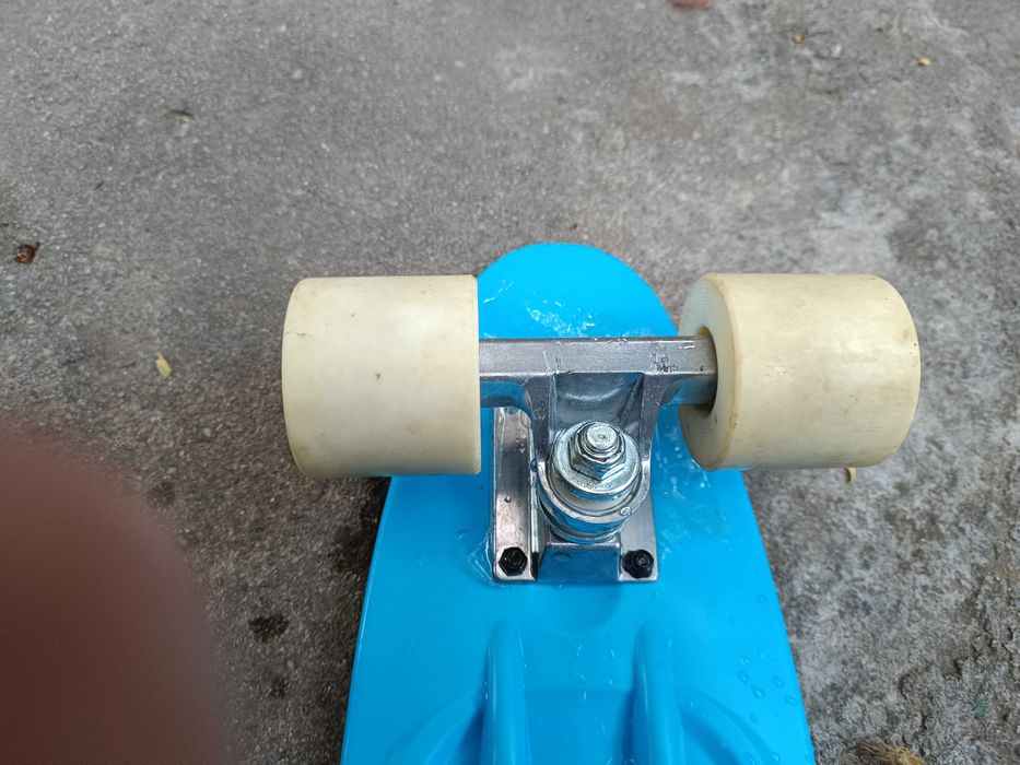 Детски Скейтборд Oxelo skate junior plastic blue