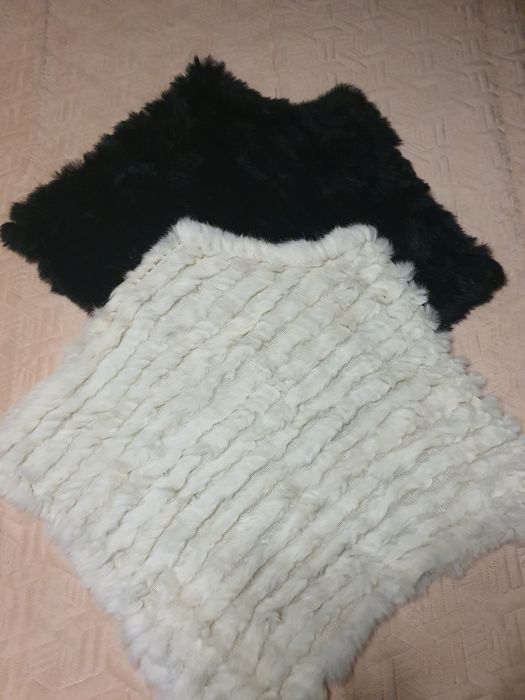 Capa/sal din blana de iepure