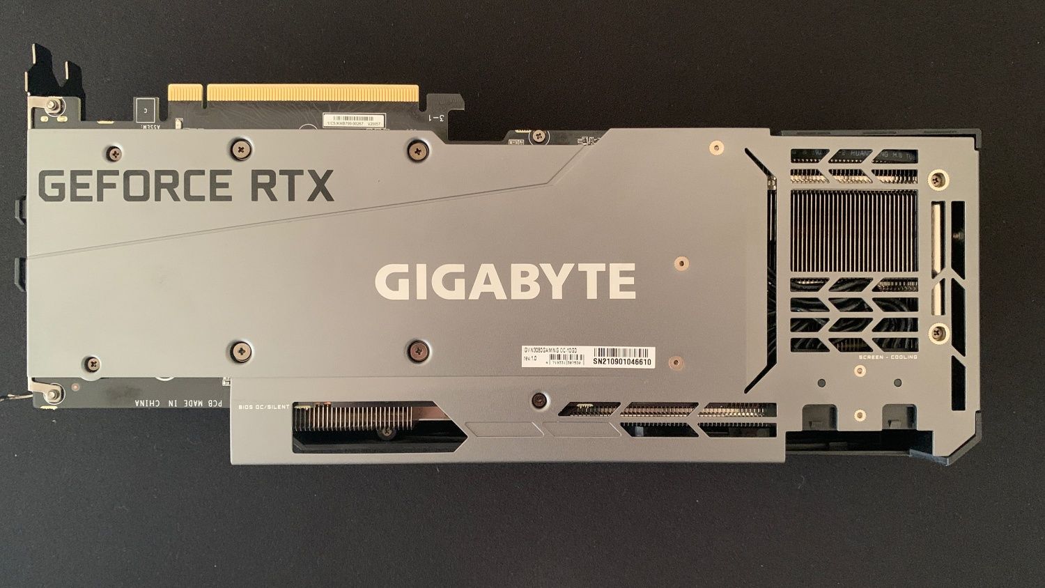 Видеокарта GIGABYTE RTX 3080 12GB Gaming OC