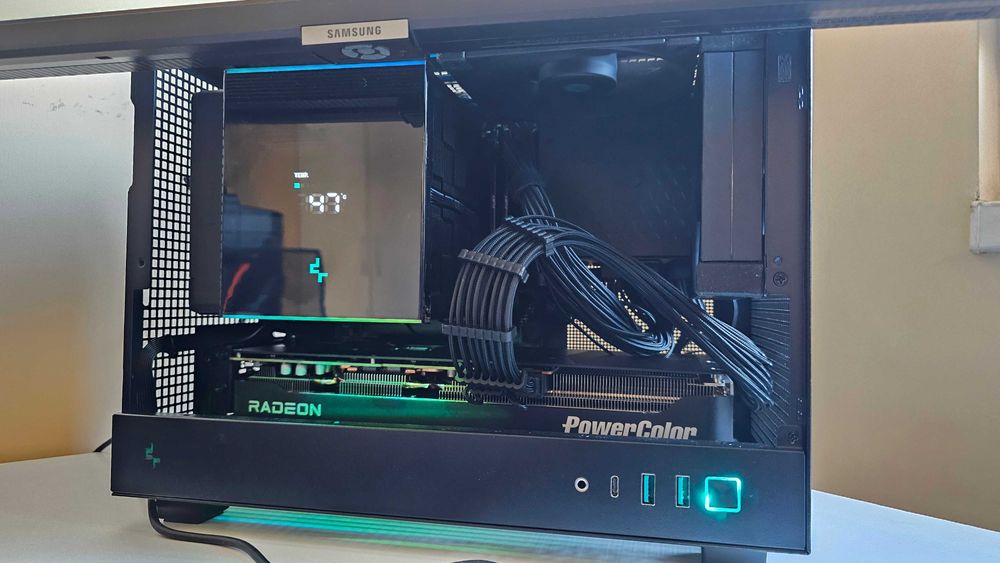 Кутия DeepCool CH160 mini-ITX с гаранция