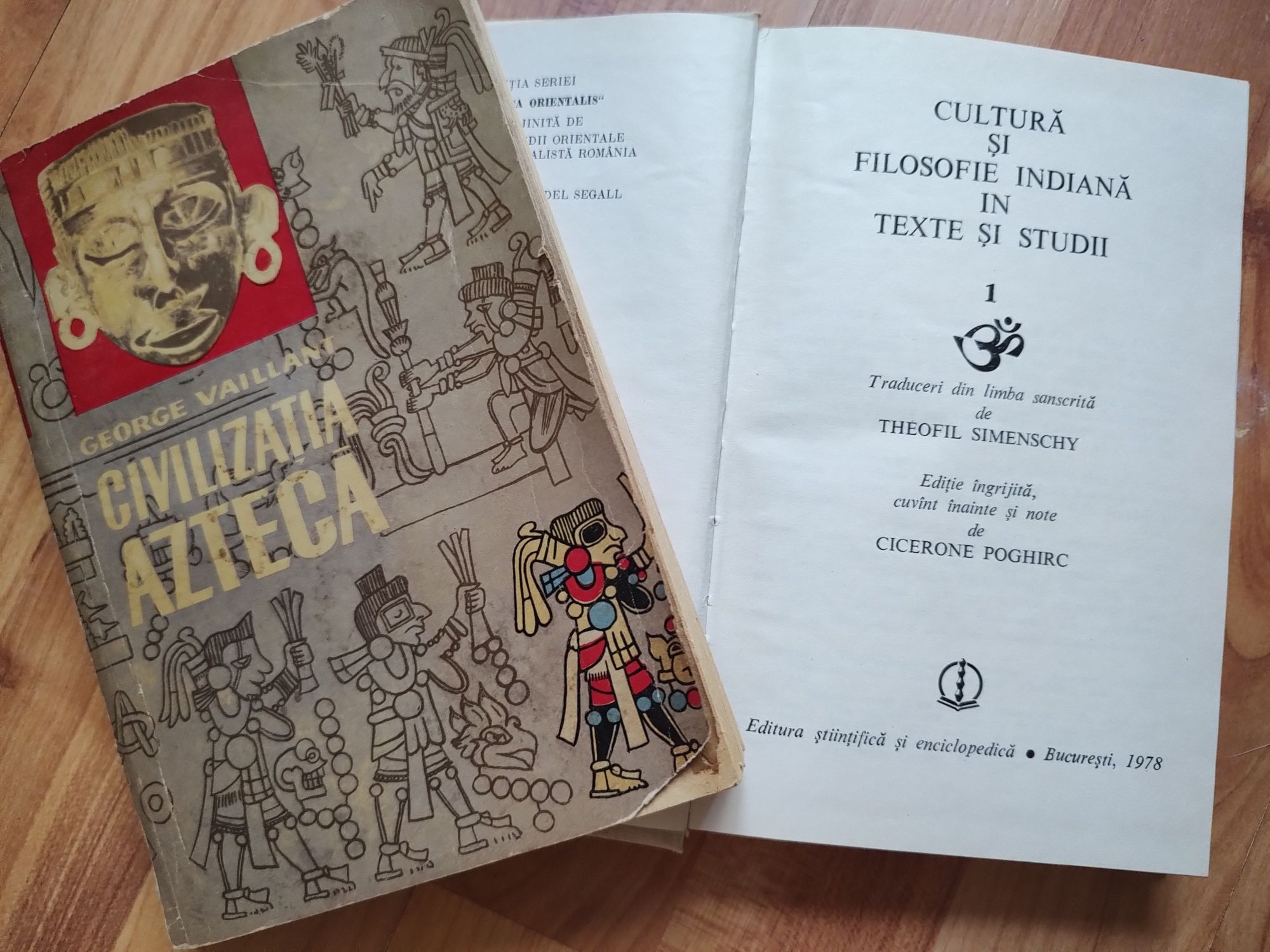 Cultura și filozofia Indiană , în texte și studii ( CARTONATĂ)