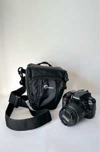 Aparat foto DSLR Nikon D3400, 24.2MP, Negru + Obiectiv AF-P 18-55mm VR