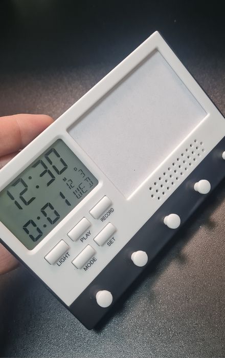 Suport chei de perete cu ceas