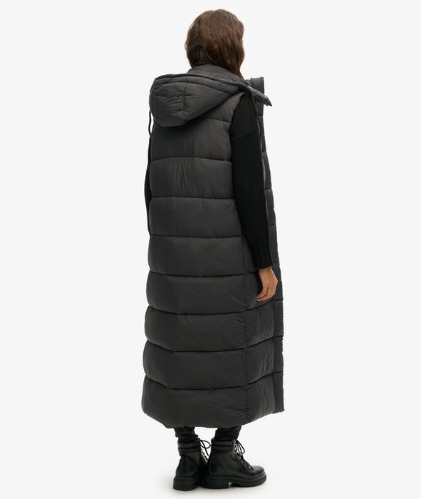 Дамски  зимен дълъг елек Superdry