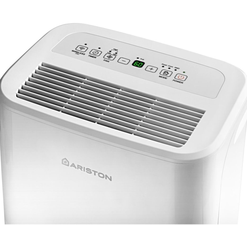 Vand Dezumidificator Ariston DEOS 16s NET, 16l/24h, Wifi, Functie usca