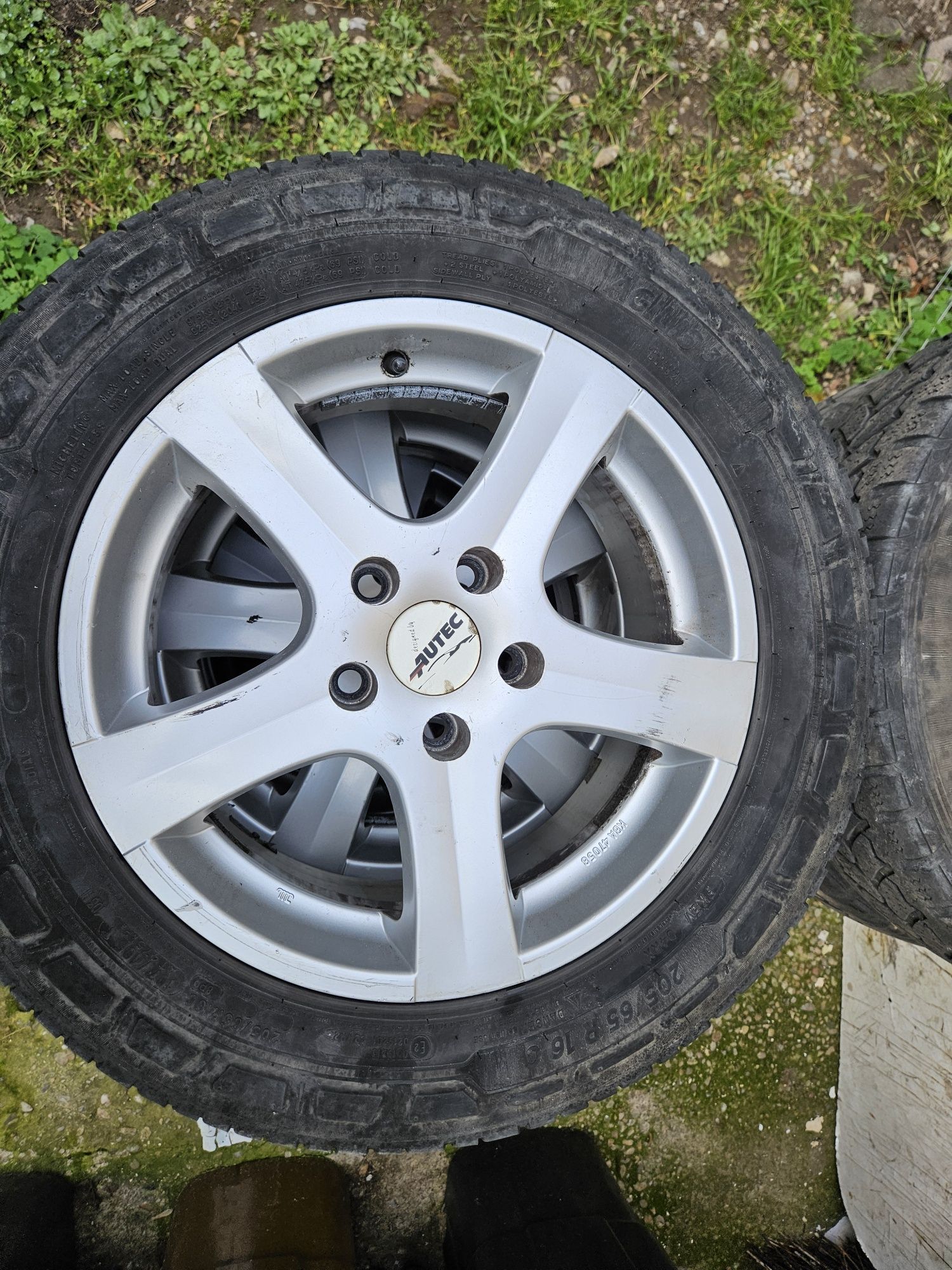 Jante+cauciucuri 205/65 R16C 5 prezoane