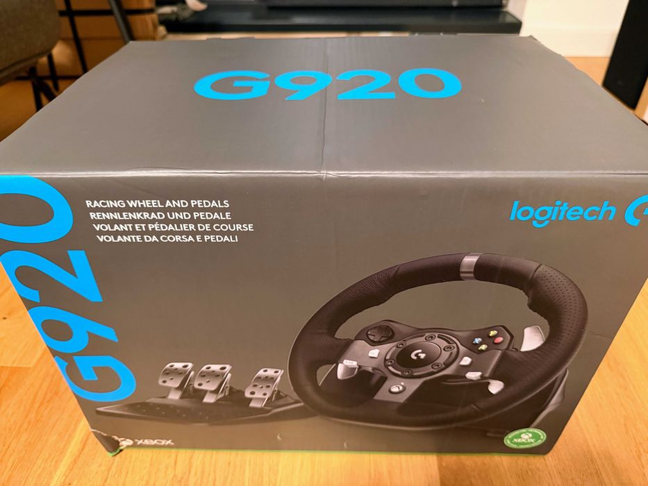Logitech G920 volan gaming compatibil PC / Xbox One - Nou, SIGILAT