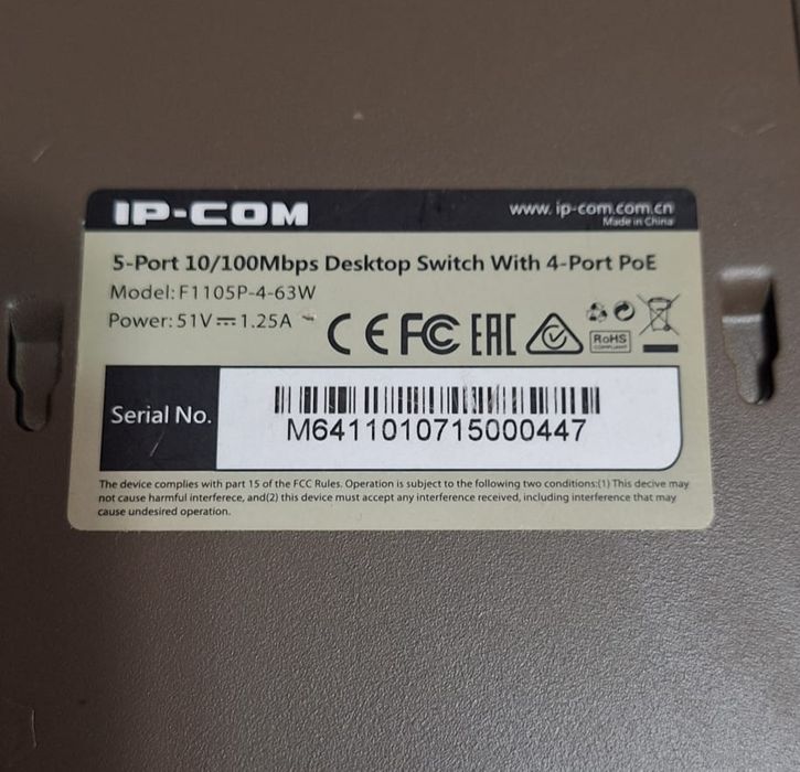 Switch Poe 4-8 porturi