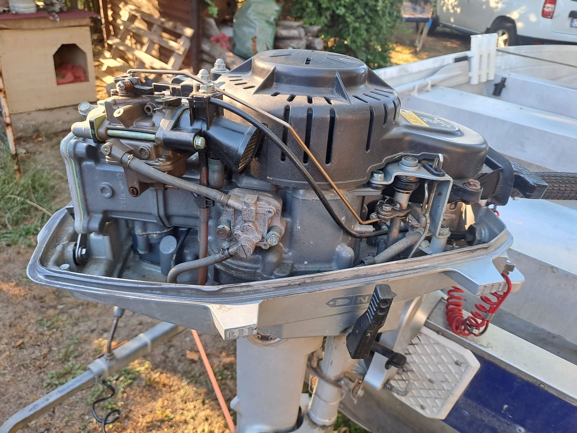Motor barca Honda 5 cp 4 timpi an 2018, perfecta stare de funcționare