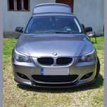 Lip prelungire bara fata M5 Bmw Seria 5 e60 e61 negru lucios