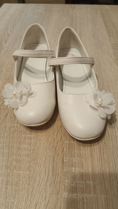 Balerini albi fetite Nelli Blu 33