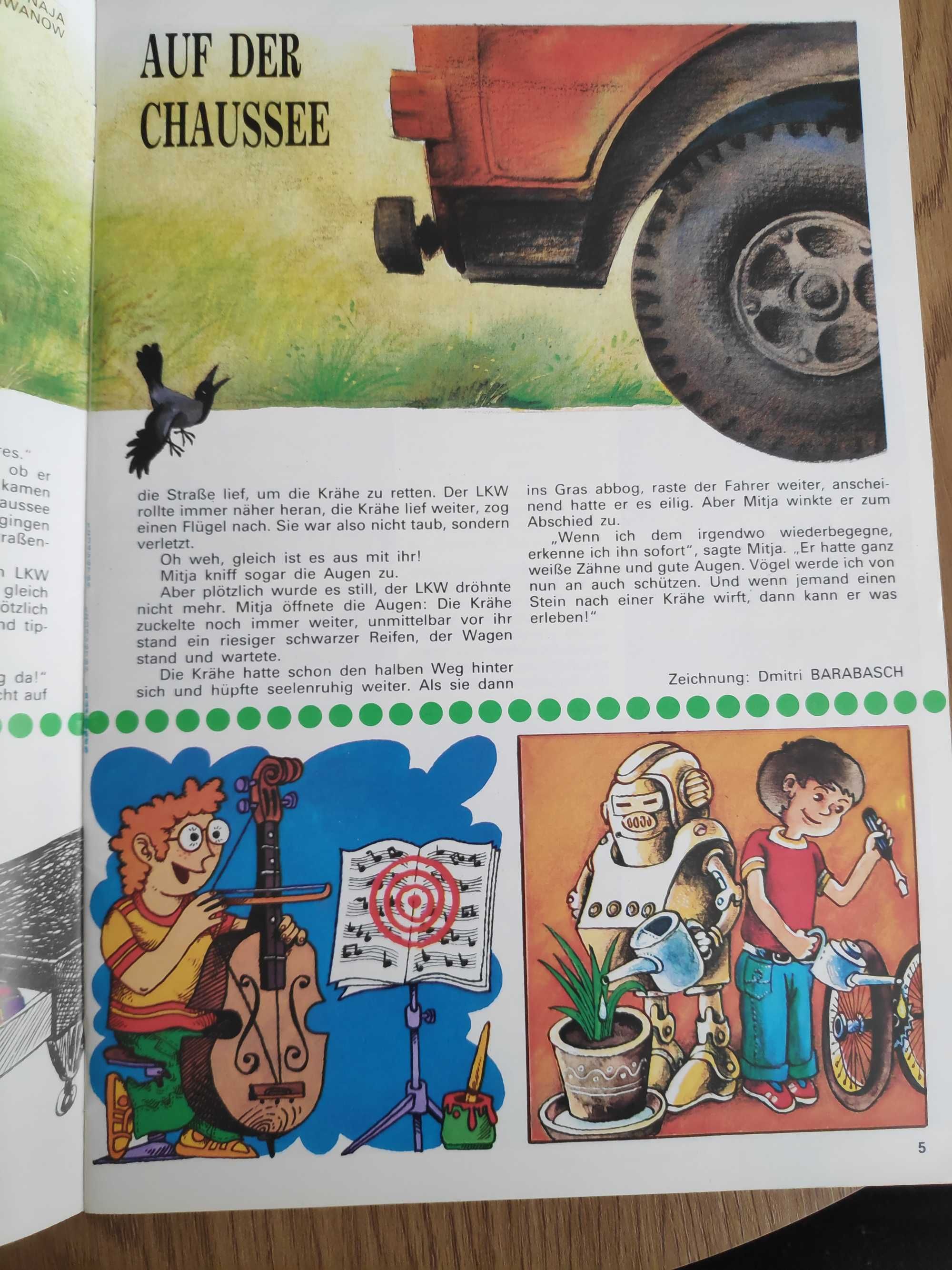 Списание Миша на НЕМСКИ език, 2 броя