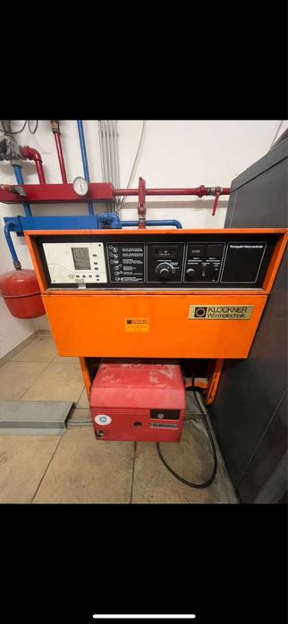 Centrala combustibil solid ulei ars