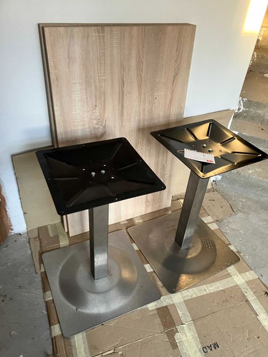 Vand 2 mese cu picior de inox 110 x 70 cm