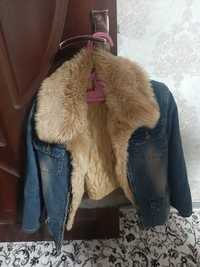 Женская джинсовая куртка