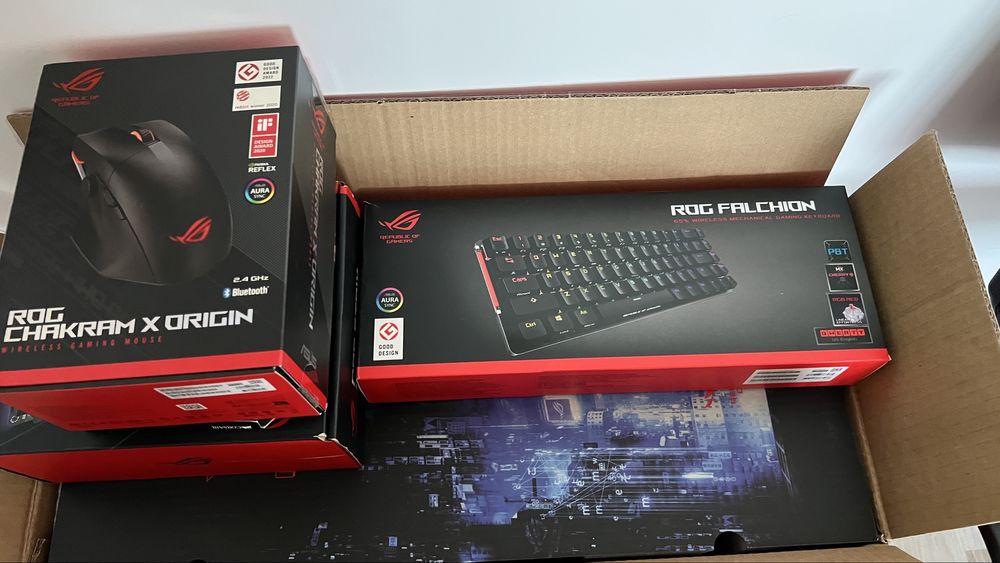 Kit Tastatura + Mouse Asus Rog