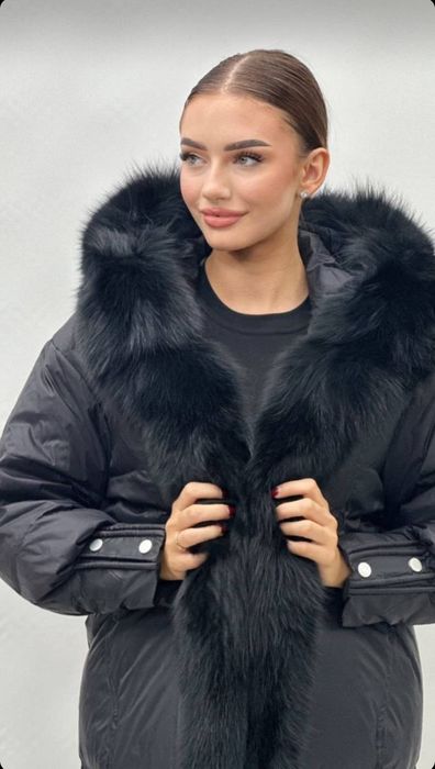 женские куртки с натуральным мехом