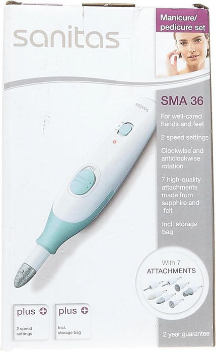 Комплект за маникюр и педикюр Sanitas SMA 36