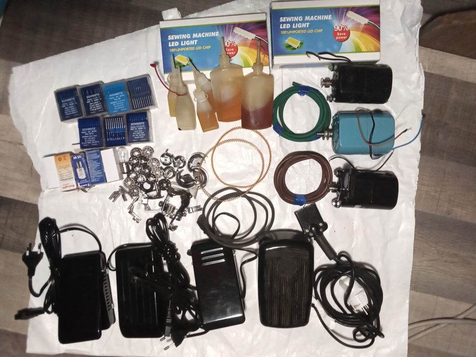 Vând și repar mașini de cusut și piese de schimb