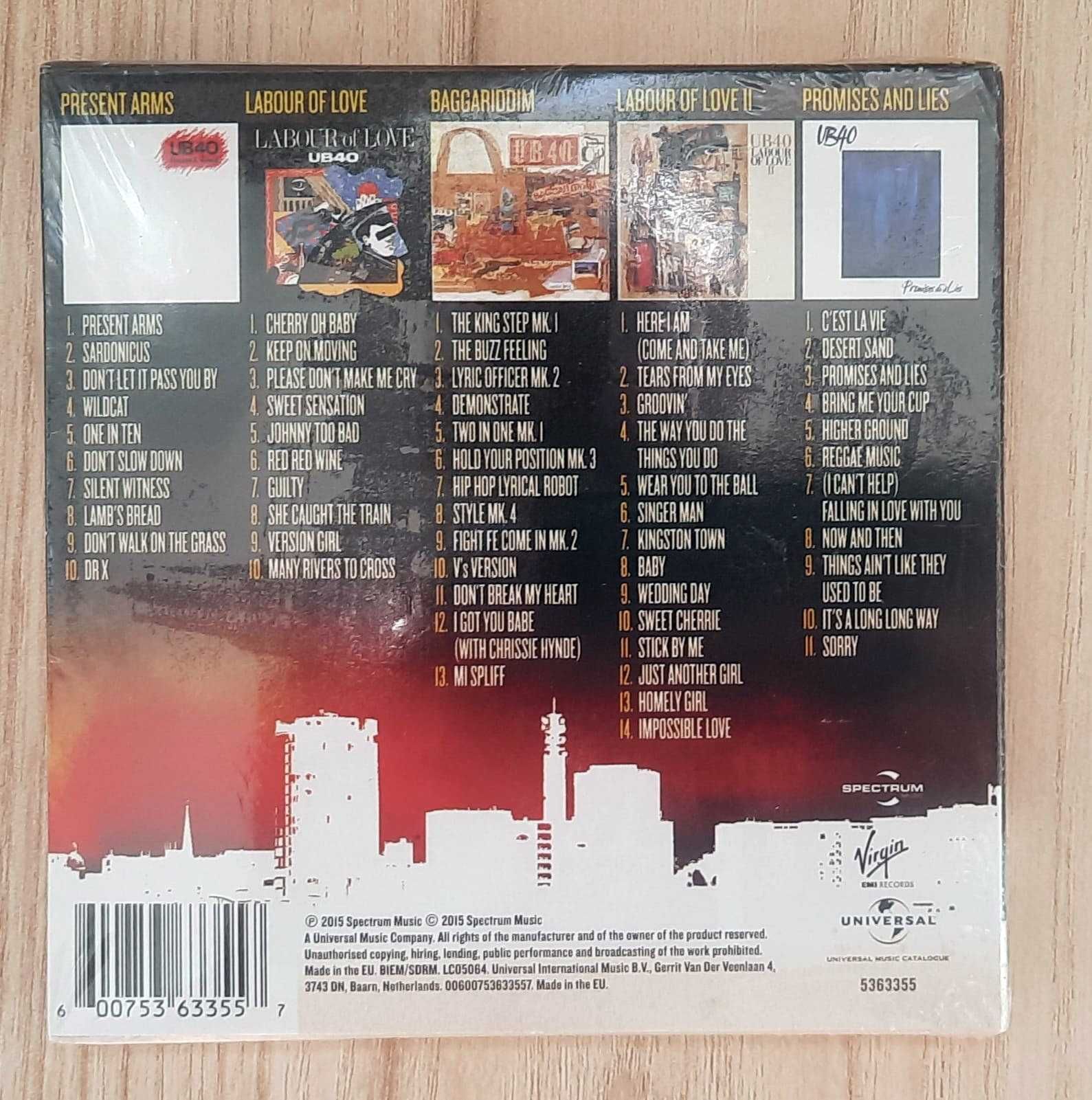 5 Cdbox UB40 in tipla
