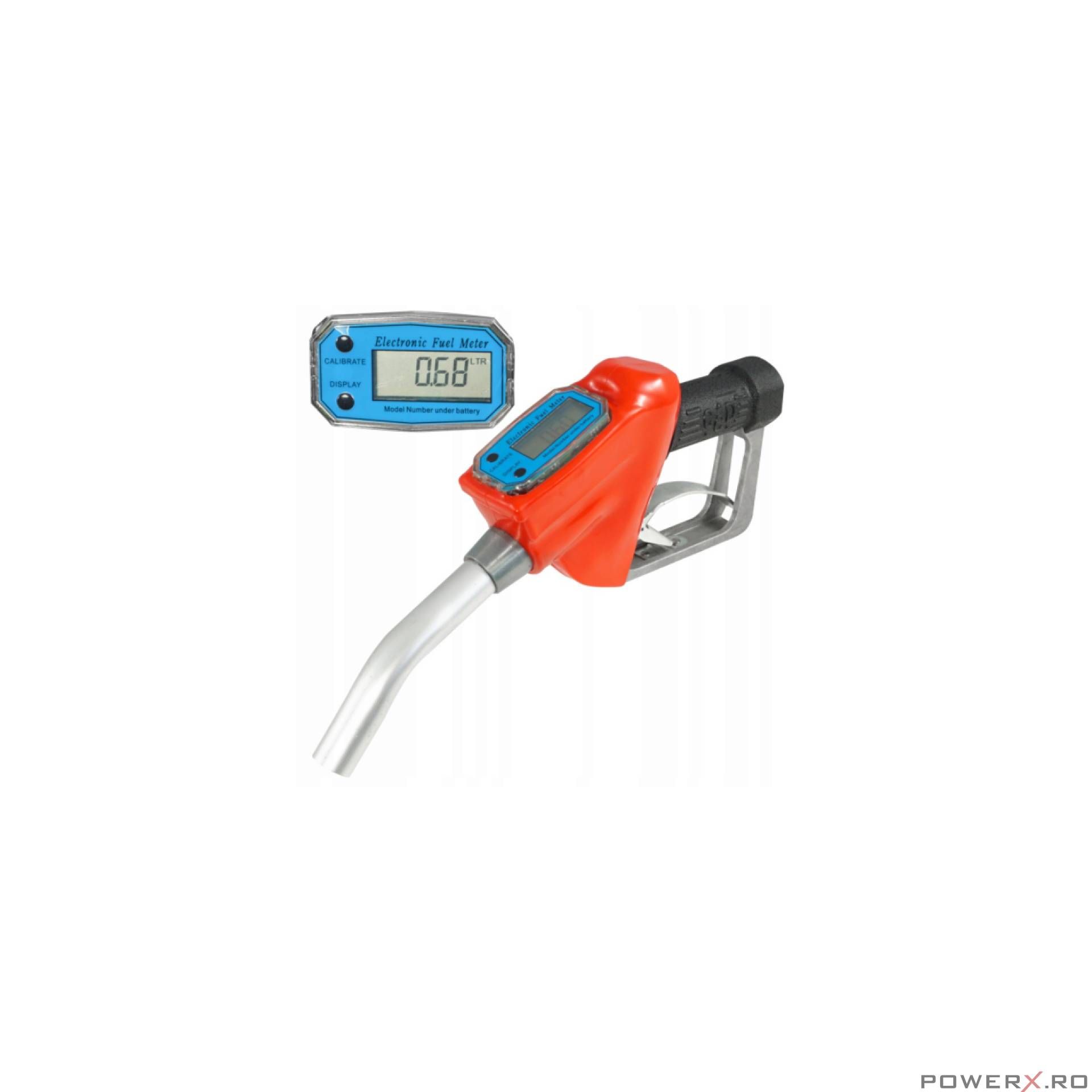 Pistol cu Contor, LCD Digital, pentru Pompa Transfer Combustibil,