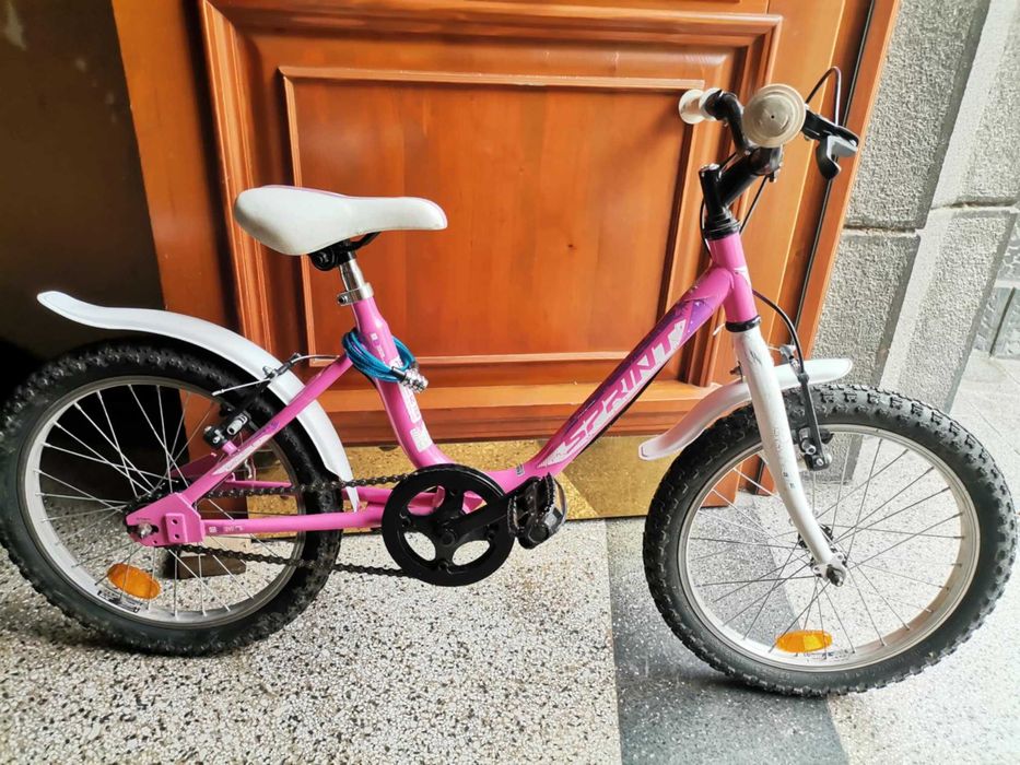Детско колело Sprint Alice 18" розово