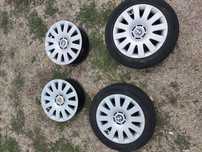 Jante de tabla cu capace originale BMW seria 3