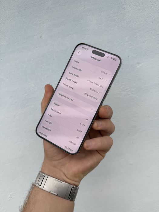 Schimb iphone 15 pro max