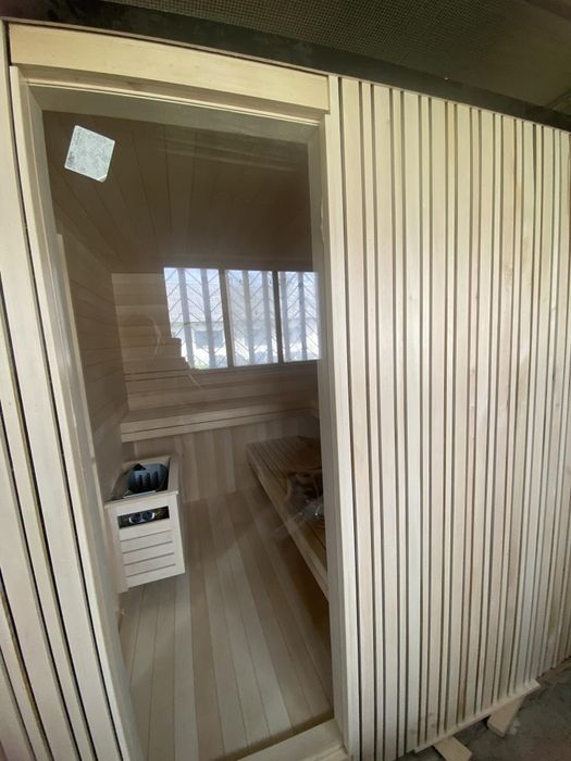 Construim saune de exterior premium