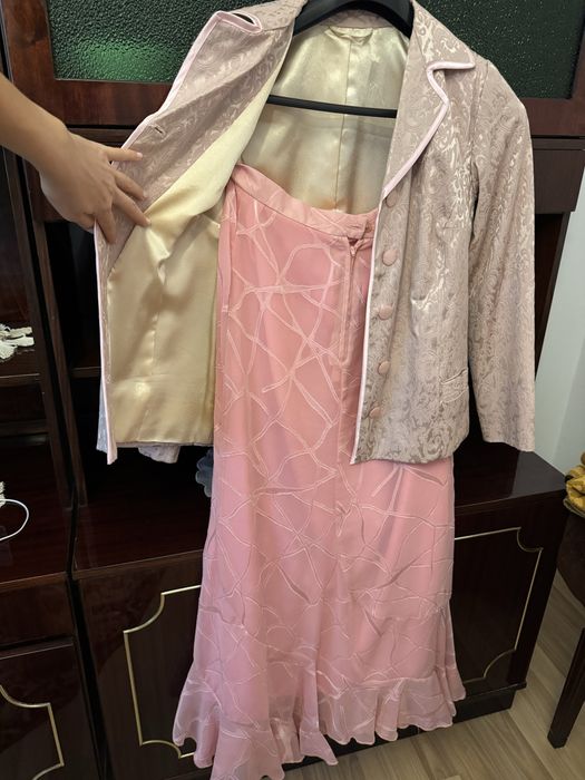 Compleu fusta bluza sacou