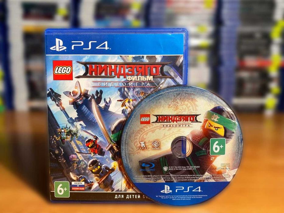 Лего Ниндзяго Пс4 На Двоих/ Lego NINJAGO Movie Video Game PS4/PS5