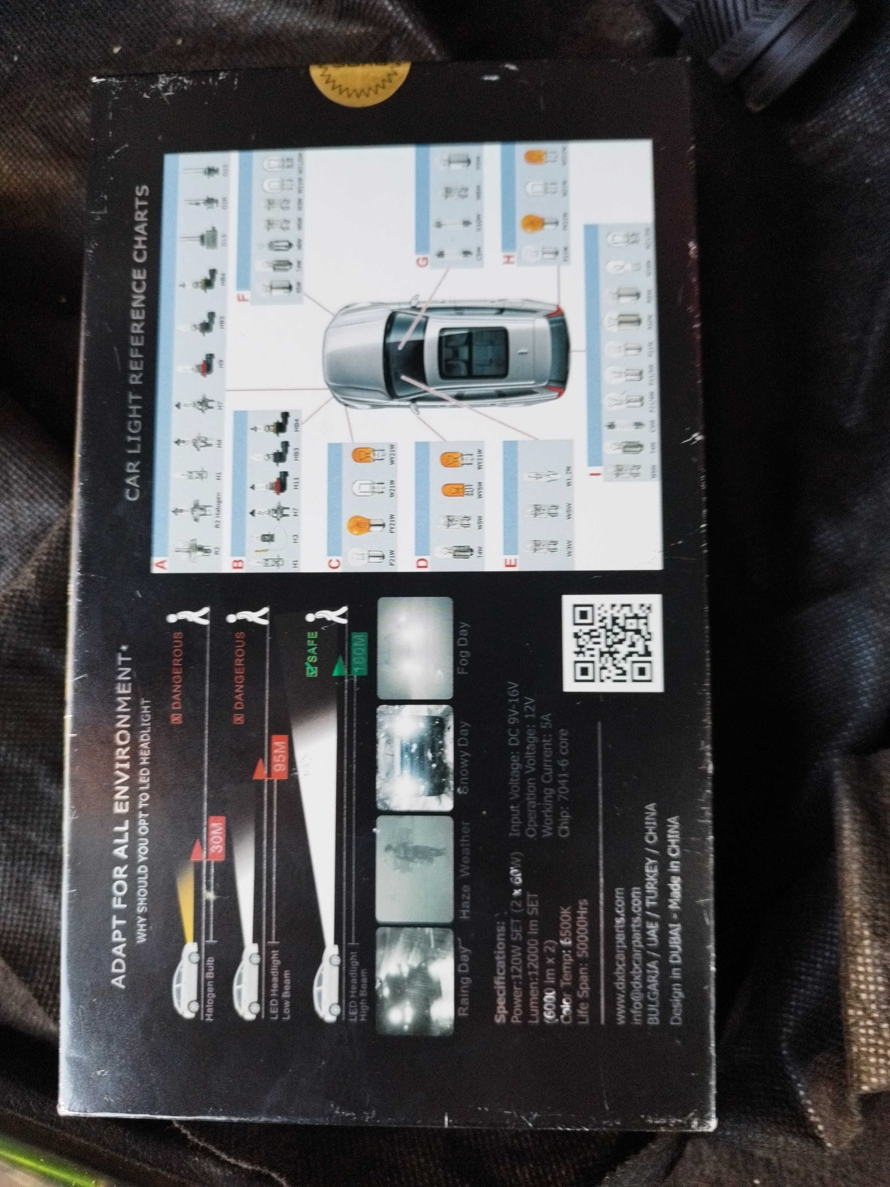 LED крушки DXB-C Falcon Edition - H7