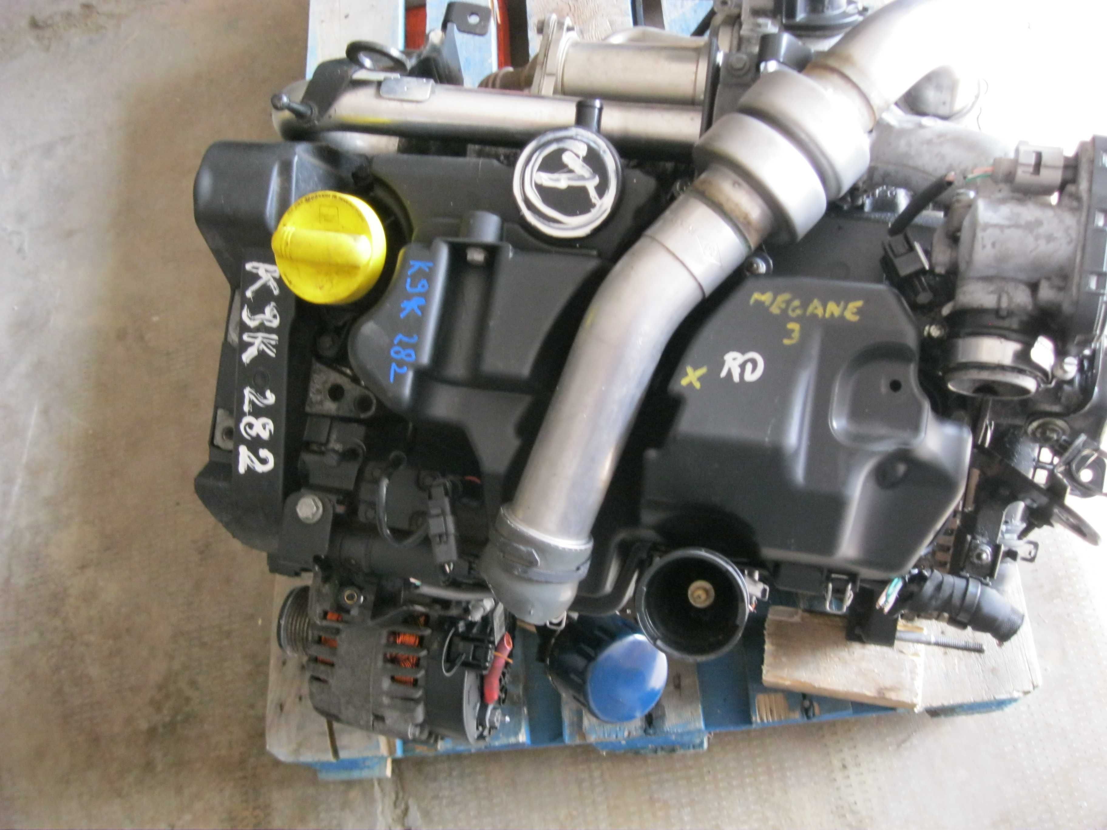 Motor 1,5DCI*K9K282MEGANE3InjCONTINENTAL110Cp*CuAnexe*85000kmEu4Franta