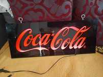 Vand reclama luminoasa Coca Cola