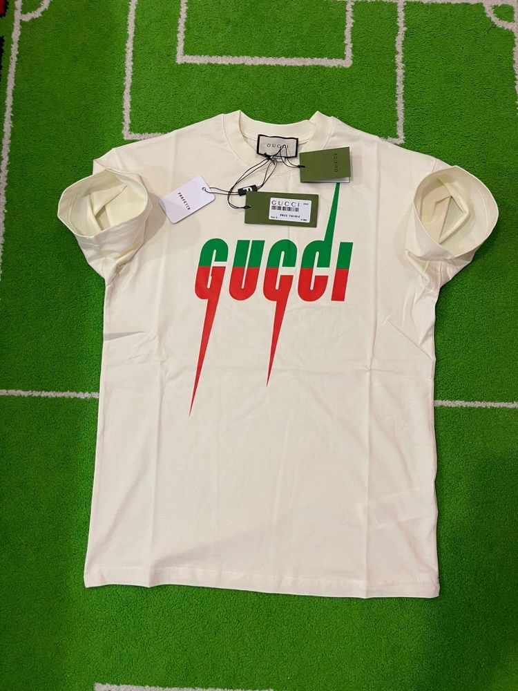 Tricou Gucci Bumbac 100% Calitate Premium Livrare Cu Verificare Colet.