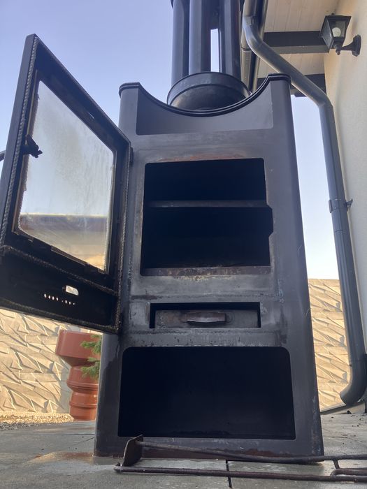 Soba Semineu  pe lemne carbuni  9,5 kw