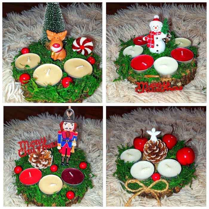 Коледни свещници